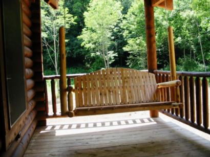 This modern log home is loaded with features